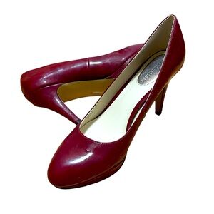 High heels Naturalized burgundy red